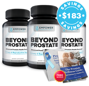 Beyond Prostate 3 bottles